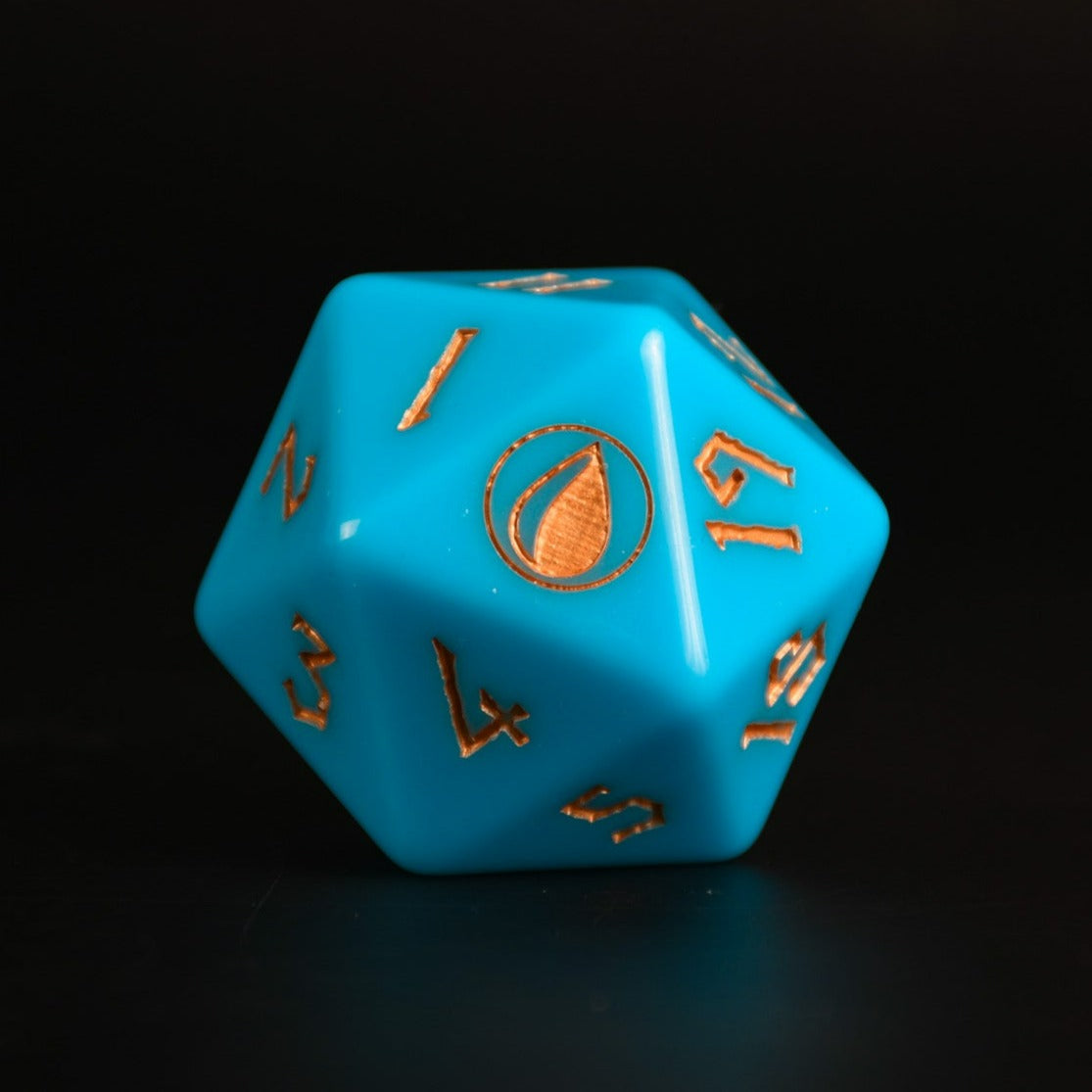 Island Mana Spindown Acrylic D20